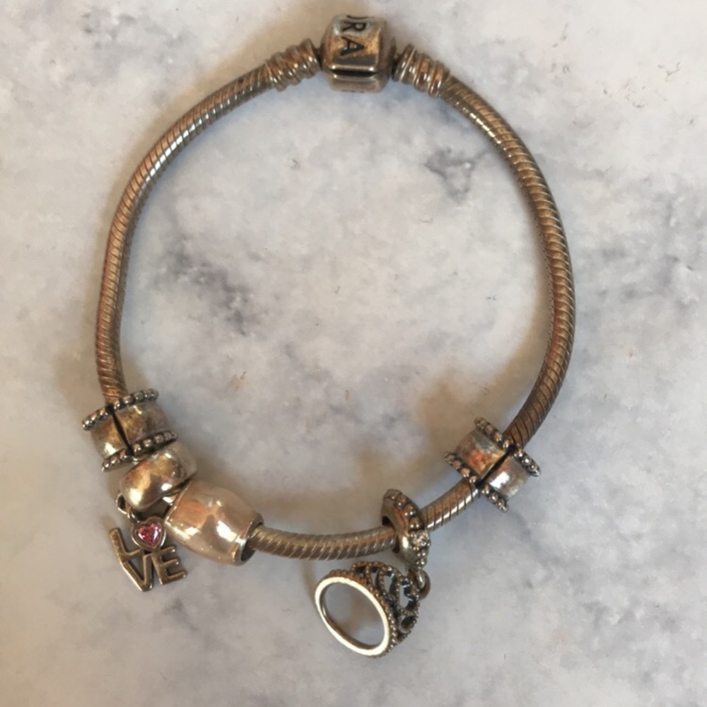 Pandora Bracelet with Charms